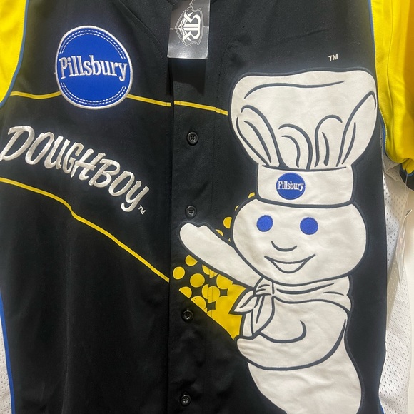 Pillsbury DOUGHBOY Baseball Jersey, General Mills by RR Designs - NEW,  3XL - Picture 10 of 10
